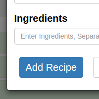 recipe box screenshot